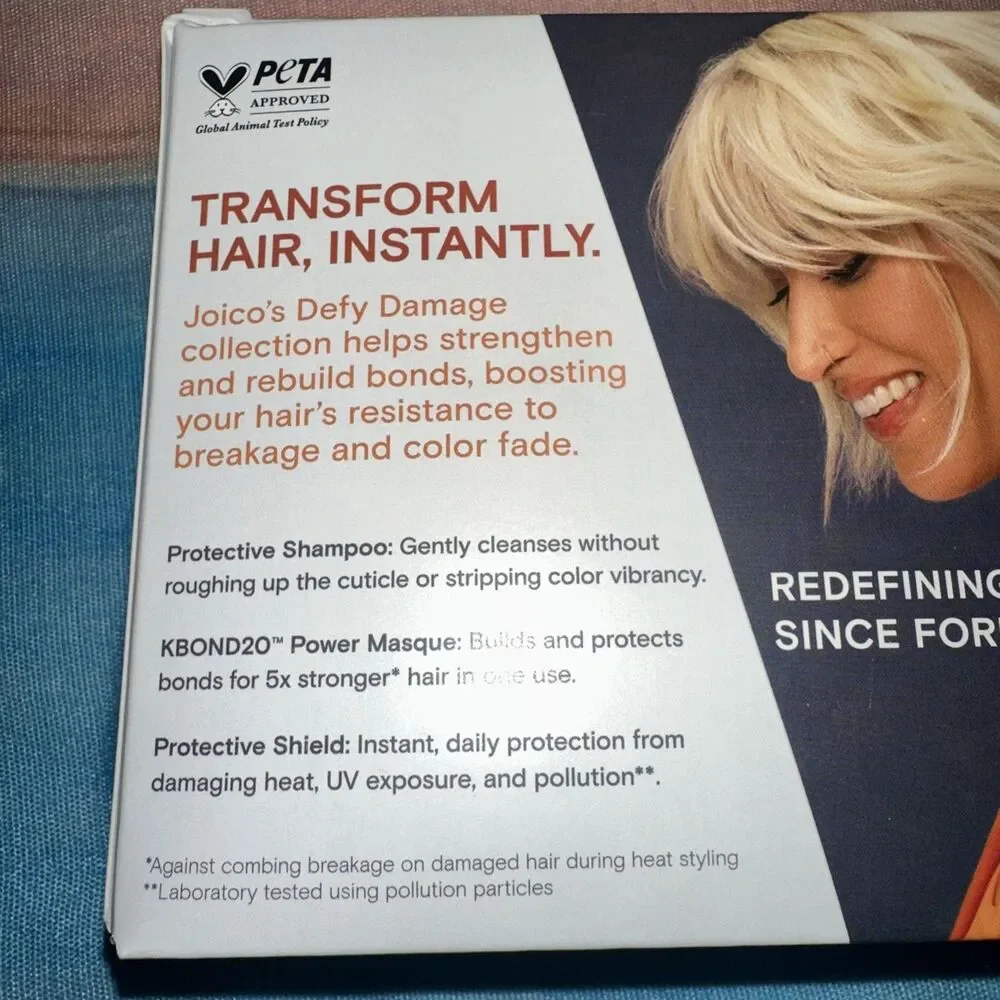 Joico Defy Damage Bond-Building Hair 3 pc Essentials Kit